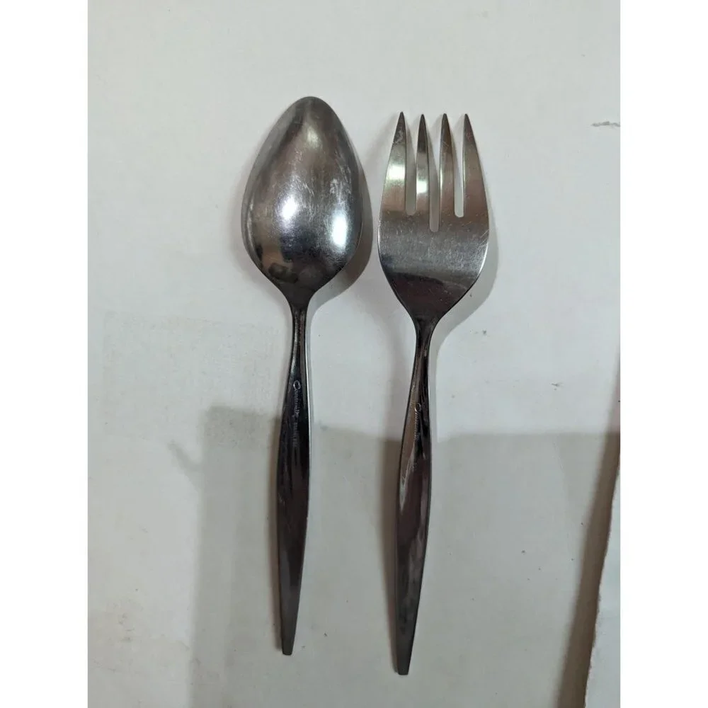 Oneida Venetia Silverware Piec Community Stainless Flatware‎ fork spoon 8.5 in